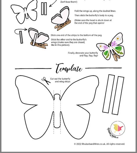 Bug Coloring Pages, Butterfly Template, Butterflies Svg, Butterfly Wings, Free Svg, Clothes Pins, Coloring Pages, Cut Out, Colouring Pages