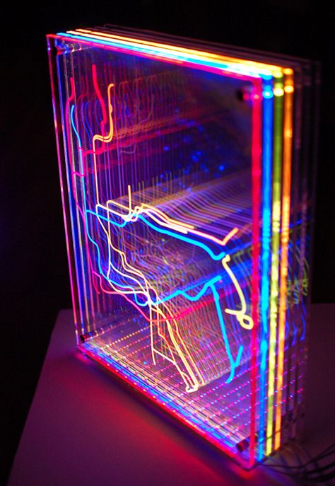 In Transit: NYC is the first in a series of laser-cut, edge-lit abstractions of iconic subway maps. Nyc Subway Map, Store Concept, New Retro Wave, Industrial Light Fixtures, Nyc Subway, Edge Lighting, Inspirational Design, Light Sculpture, Laser Cut Acrylic