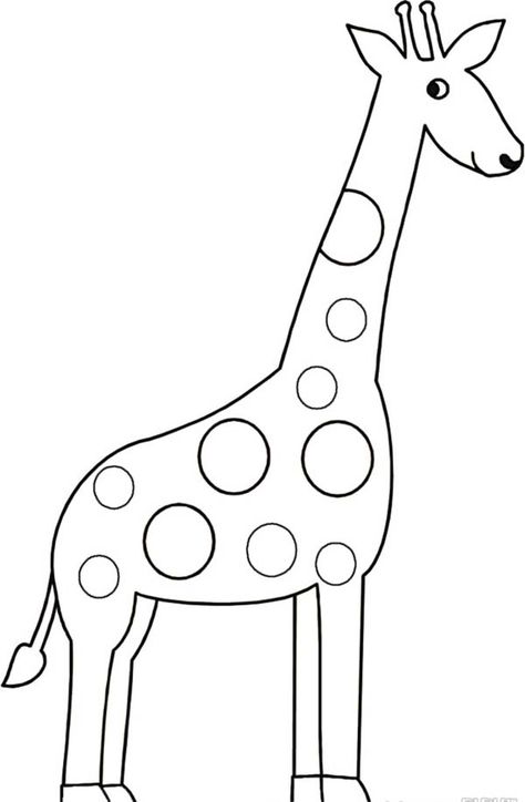 Giraffe Images, Giraffe Coloring Pages, Giraffes Cant Dance, Zoo Activities, Giraffe Drawing, Drawing Videos For Kids, Cartoon Giraffe, Art Library, School Craft