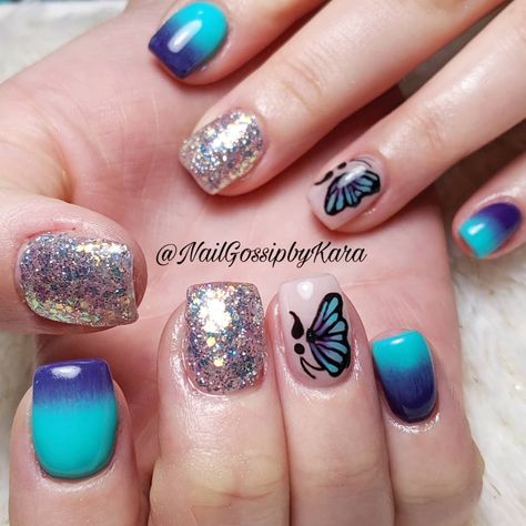 Semicolon Nails, Semi Colon, Summer Gel Nails, Girls Birthday, Makeup Skin Care, Skin Makeup, Nail Ideas, Cute Nails, Girl Birthday