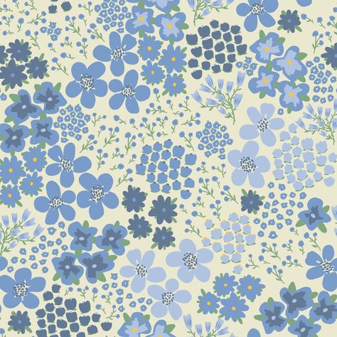 Our delightful ditsy floral wallpaper comes in three enchanting colorways—multicolor, pink and blue, and cream and blue—featuring an array of hand-drawn flowers for a whimsical touch. 20.5 inch vertical repeat of the design 20.5 inches wide and available in lengths of 3, 6, 9 or 12 feet Perfect for upgrading rooms, temporary spaces, bookshelves and more! Matte finish Made in USA Removable Wallpaper with a subtle canvas texture, designed for easy DIY application and removal. Best for installation Floral Bible Verse Wallpaper, Playlist Background, Bug Tapestry, Blue Wallpaper Pattern, Ditsy Floral Wallpaper, Ipad Makeover, Hydrangea Wallpaper, Girl Nursery Wallpaper, Block Print Wallpaper