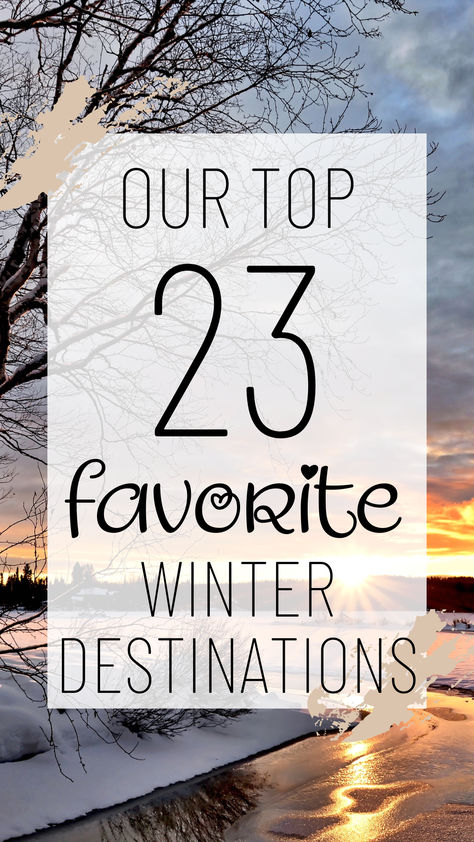 Discover the winter wonderland of the USA with our curated list of 23 must-visit places! From snowy landscapes to festive cities, experience the magic of the season. Explore national parks, charming small towns, and iconic landmarks, all adorned in a blanket of winter beauty. Vacations, holidays, or family get aways, you'll find something amazing about these destinations. Put these places on your travel bucket list this winter! Best Winter Vacations, Winter Vacations, Winter Travel Destinations, East Coast Road Trip, Romantic Weekend Getaways, Visit Places, Travel Bucket List Usa, Winter Destinations, Romantic Weekend