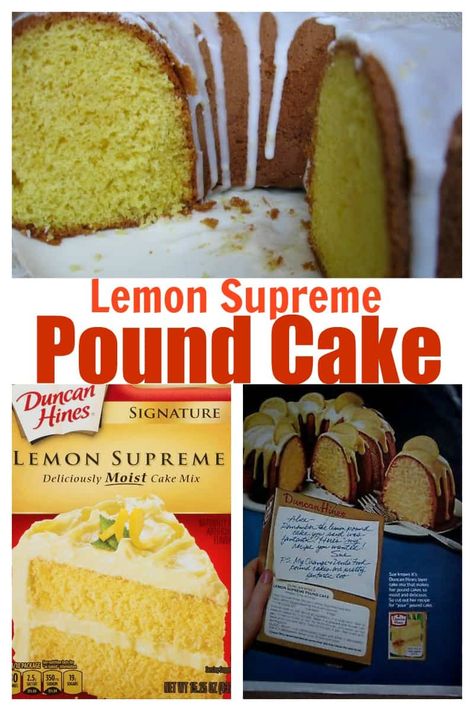 Lemon Sour Cream Pound Cake From Cake Mix Boxes, Cake Mix Ideas Yellow, Lemon Pound Cake From Cake Mix Boxes With Sour Cream, Lemon Pound Cake Recipes Using Cake Mix Boxes, Box Lemon Pound Cake Mix Recipes, Lemon Cake Mix Bundt Cake, Boxed Lemon Cake Recipes, Pound Cake With Cake Mix And Pudding, Cake Mix Lemon Pound Cake