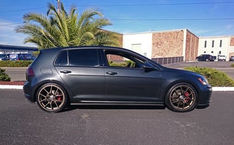 VWVortex.com - Best Color Wheel for Carbon Steel GTI Gti Wheels, Mk7 Gti, Bronze Wheels, Golf Mk3, Volkswagen Golf R, Grey Car, Performance Wheels, Rolling Stock, Golf Gti