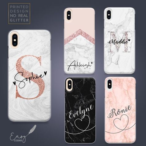 Ipod Touch Cases, Marble Phone Case, Disney Phone Cases, Bling Phone Cases, Case Ideas, Initial Name, Phone Cases Marble, Floral Phone Case, Stylish Phone Case