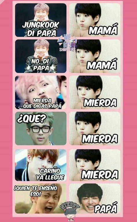 A quien encontraras imágenes y memes de la banda coreana BTS Y puede … #fanfic # Fanfic # amreading # books # wattpad Bts Memes Hilarious, K Wallpaper, Jungkook Fanart, Memes Kpop, Bts Chibi, I Love Bts, Meme Faces, Bts Lockscreen, Bts Yoongi