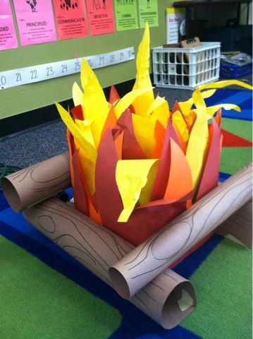 Teach Love: Campfire Stories Camping Display, Pretend Camping, Camping Classroom, Camping Theme Classroom, Indoor Camping, School Decoration, Family Literacy, Campfire Stories, Eagle Nest