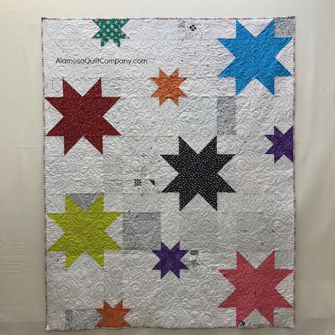 Stargazer quilt Stargazer Quilt Pattern, Fun Quilt, The Quilt Show, Keepsake Quilting, Scrap Quilt, Star Quilts, Fat Quarter Bundles, Scrap Quilts, Star Quilt