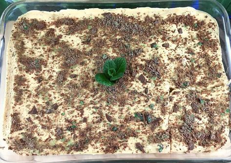 South African Peppermint Crisp Tart, Peppermint Crisp Tart South Africa Easy, Pepermint Tert Resep, Peppermint Crisp Tart South Africa, Boerekos Resepte, Korslose Melktert, Peppermint Tart, African Desserts, Peppermint Crisp Tart