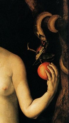 ♔ Art: Details Albrecht Dürer, Hieronymus Bosch, Albrecht Durer, Woodcuts Prints, Edward Hopper, Adam And Eve, A Snake, Religious Art, Great Artists