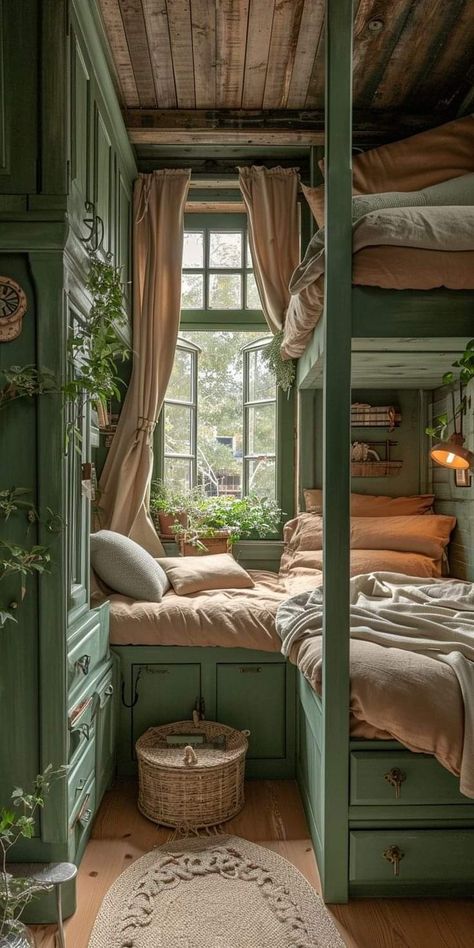 Bedroom Green Ideas, Small Shop Interior Design, Modern Cottage Homes Interiors, Design Layouts, Tiny Cottage, Cottage Kitchens, Dream House Rooms, Dream Room Inspiration, Modern Minimalism