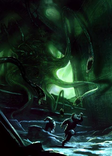 Shoggoth Marc Simonetti, Cthulhu Fhtagn, Lovecraft Art, Mountains Of Madness, Call Of Cthulhu Rpg, Lovecraft Cthulhu, Weird Fiction, Lovecraftian Horror, Hp Lovecraft