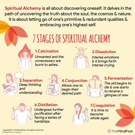 Finding Gold through Spiritual Alchemy Spiritual Awakening Stages, Spiritual Alchemy, Spiritual Awakening Higher Consciousness, Awakening Soul, 9 Planets, Alchemy Symbols, Spirit Science, Energy Healing Spirituality, Deep Thinking