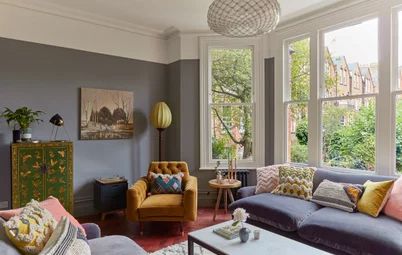 1930s House Renovation Ideas - How to Transform Your 1930s Semi | Houzz UK Victorian Lounge, 1930s House Renovation, Contemporary Victorian, London Living Room, Townhouse Interior, Georgian Interiors, Victorian Terrace House, Victorian Living Room, Victorian Townhouse