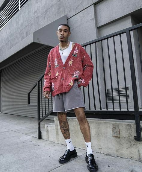 Darion Benzo, Black Men Street Fashion, Men Street Fashion, Street Style Outfits Men, Street Fashion Men Streetwear, Guys Clothing Styles, Mens Outfit Inspiration, Mens Fashion Streetwear, Androgynous Fashion