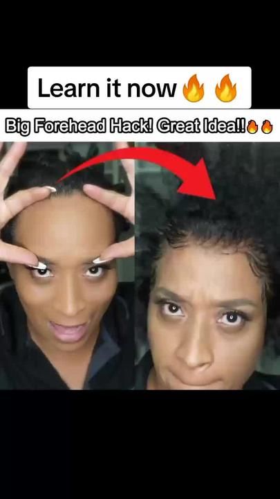 Big Forehead Curly Hair, Big Forehead Hairstyles Black Braids, Big Forehead Hairstyles Curly Hair, Hair Styles For Big Foreheads, Hairstyles For Big Foreheads, Best Braid Styles, Small Forehead, Big Forehead, Slicked Back Hair