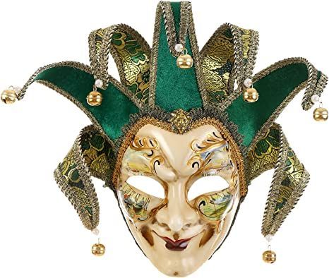 Venetian Jester, Jester Mask, Couples Cosplay, Giraffe Decor, Medieval Party, Joker Batman, Mardi Gras Costumes, Venetian Masquerade, Mask Masquerade