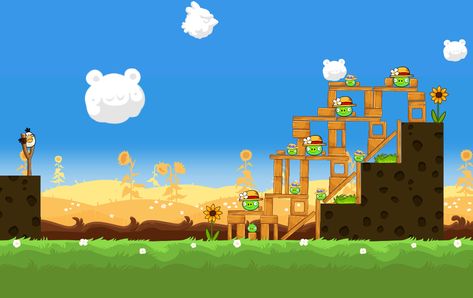 angry birds level Angry Birds Seasons, Mobile App Games, Flappy Bird, Offline Games, Angry Bird, Game App, Angry Birds, Game Art, Touch Screen