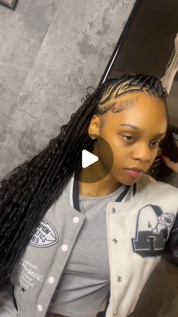 Boho Mohawk Braid, Mohawk Boho Knotless Braids, Knotless Mohawk Braids, Braided Mohawk For Black Women, Trible Braids Freestyle, Mohawk Braid For Black Women, Braided Mohawk Black Hair, Braid Mohawk, Mohawk Braid Styles