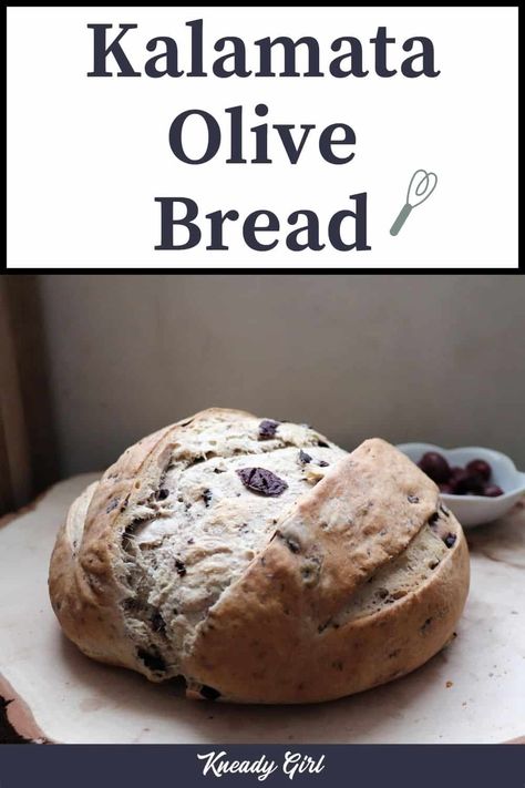 Use this easy Kalamata olive bread recipe for a savory, flavorful loaf as a perfect way to complete soup and salad meals. Get the full recipe on my blog. Lavender Sourdough, Jalapeno Cheddar Sourdough Bread, Cheddar Sourdough Bread, Kalamata Olive Bread, Olive Bread Recipe, Pepper Biscuits, Savory Bread Recipes, Savoury Bread, Ancient Food