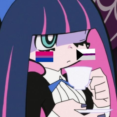 THIS IS MY OPINION Aesthetic Slime, Panty And Stocking Anime, Panty Stocking, Panty And Stocking, Afrikaanse Mode, Japanese Cartoon, Cute Icons, Slime, Art Style