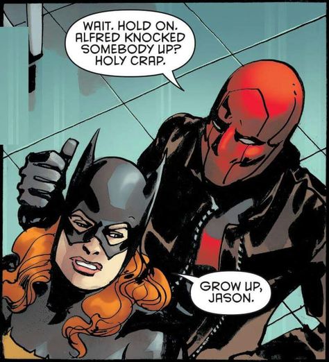 Oh jason Jason Todd Funny Panels, Comic Style, Batfamily Funny, Red Hood Jason Todd, The Bat Man, Arkham Knight, Tim Drake, Batman Funny, Jason Todd