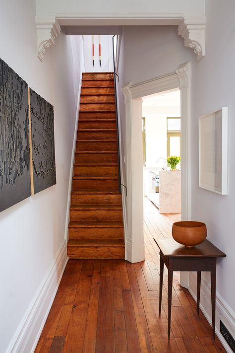 Original Oak Floors, Red Pine Floors, Mid Century Modern Wood Floors, Double Patio Doors, Red Oak Floors, Pine Flooring, Rotating Display, Contemporary Home Interior, Andrew Jones