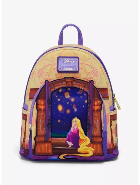 Tangled Rapunzel Lenticular Lantern Mini Backpack Loungefly Backpack, Cute Mini Backpacks, Lilo Et Stitch, Tangled Rapunzel, Loungefly Bag, Disney Handbags, Disney Bag, Adventures By Disney, Disney Tangled