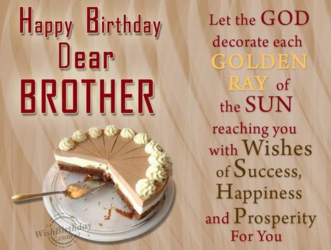 Older Brother Birthday Quotes by @quotesgram Happy Birthday Bhaiya, Birthday Greetings For Brother, Happy Birthday Brother Wishes, Birthday Message For Brother, Quotes For Brother, Christian Birthday Wishes, Dear Brother, Brother Birthday Quotes, Birthday Brother