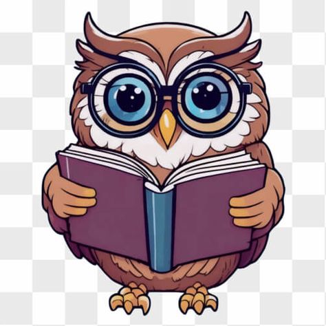 'The image showcases an owl wearing glasses and engrossed in reading a book, making it a delightful visual representation of the importance of reading for young children. The educational aspect of the image can also be utilized to spark curiosity and encourage learning among young minds. Owl Reading A Book, Importance Of Reading, Kawaii Penguin, Monogram Tattoo, Postcard Mockup, Galaxy Background, Owl Cartoon, Thanksgiving Kids, Summer Backgrounds