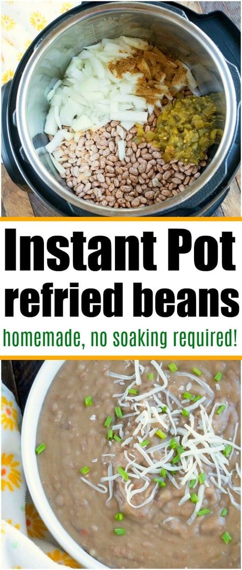 Pressure Cooker Refried Beans, Instant Pot Refried Beans, 7 Layer Dip, Homemade Refried Beans, Refried Beans Recipe, Frijoles Refritos, Layer Dip, Salad Pasta, Best Instant Pot Recipe