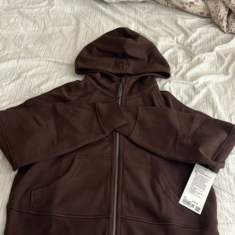 Brand New With Tags. Size M/L Lululemon Scuba, Lulu Lemon, Espresso, Lululemon Athletica, Brand New, Tags, Women Shopping, Quick Saves