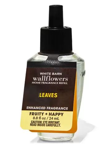 Leaves Wallflowers Fragrance Refill | Bath & Body Works Cloves Spice, Best Home Fragrance, Cinnamon Caramel, Honeycrisp Apples, Pumpkin Apple, White Barn, New Fragrances, Smells Amazing, Fragrance Notes