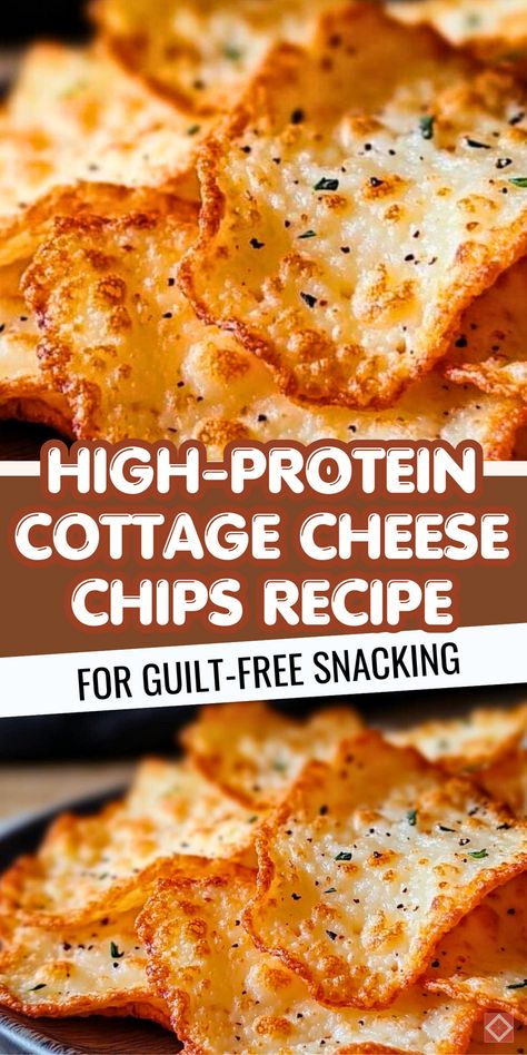 Looking for a healthy, high-protein snack? Try these crunchy cottage cheese chips! Packed with protein and easy to make, they’re perfect for curbing cravings while staying on track. Whether you’re meal prepping or need a quick snack, these chips are a guilt-free alternative to traditional snacks. Save this pin for your next high-protein recipe! Protein Tortilla Chips, Meat Free High Protein Meals, High Protein Zero Carb Snacks, Crunchy High Protein Chips, Diy Healthy Chips, Crunchy High Protein Snacks, Cottage Cheese Parmesan Chips, Chip Replacement Healthy, High Protein Guacamole