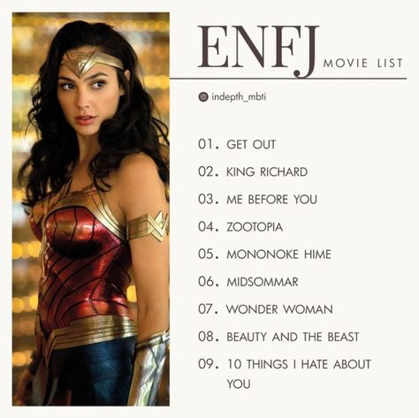 Enfj Personality, Movies To Watch Teenagers, Movie To Watch List, Mbti Relationships, Girly Movies, Great Movies To Watch, King Richard, Myers Briggs Type, Drama Quotes