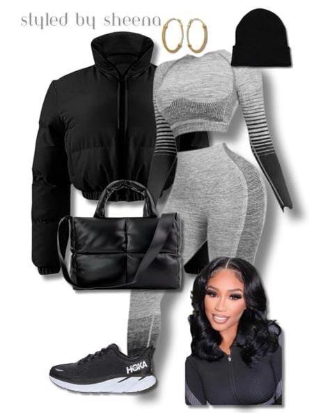 Amazon Casual Outfits, Amazon Outfits Black Women, Casual Outfits Black Women, Cabin Outfits, Casual Outfits Black, Chill Clothes, Cabin Outfit, 30s Style, Weekend Outfits