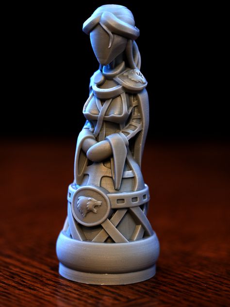 Chess Pieces As Characters, Chess Pieces Design Unique, Chess Figures Design, 3d Printed Chess Board, 3d Printed Chess Pieces, 3d Chess Set, Drukarka 3d, Additive Manufacturing, 3d Printer Designs