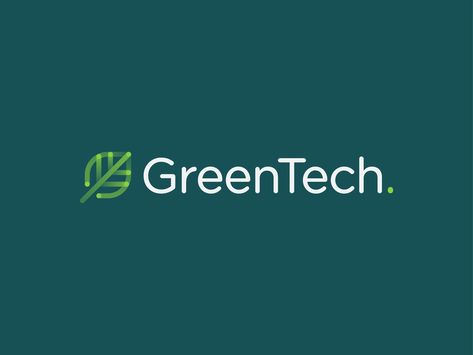 GreenTech. - Digital Smart Solutions by Dimitrije Mikovic on Dribbble Make Your Logo, Smart Solutions, Slow Burn, Modern Typography, Real Estate Companies, Futuristic Design, Tech Logos, Unique Fonts, Minimalist Logo