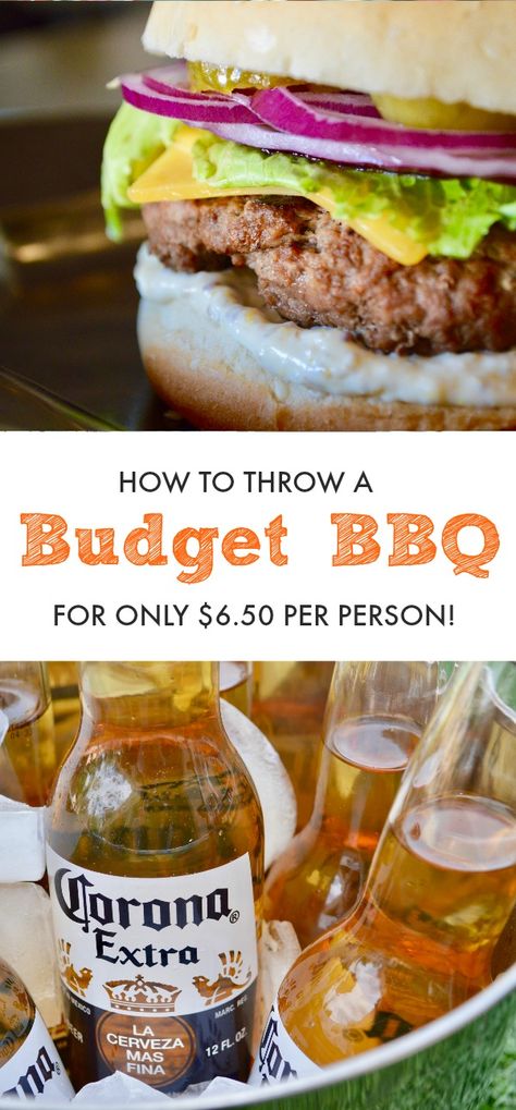 Bulk Bbq Food, Last Minute Bbq Ideas, Bbq For 30 People, Barbque Ideas Bbq, Bbq For 50 People, Grilling Menu, Freezer Friendly Meals, Bbq Menu, Easy Bbq