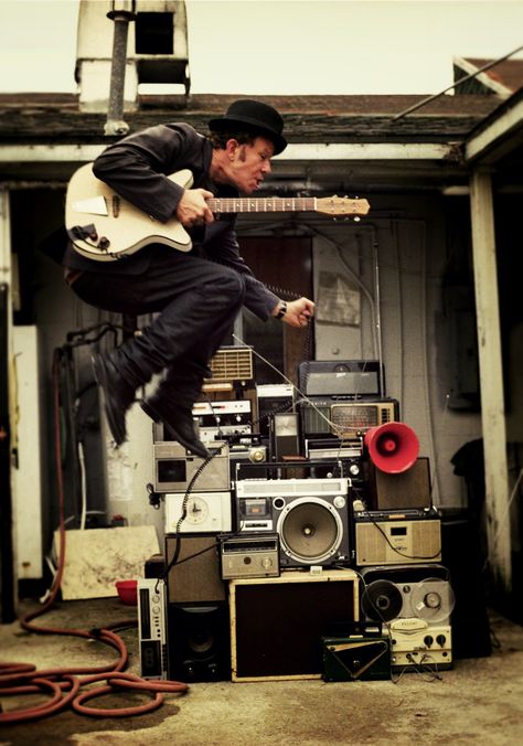 Tom Waits, Jumping For Joy, Music Photo, Blues Rock, Post Punk, Music Photography, 8x10 Photo, All Music, Studio S