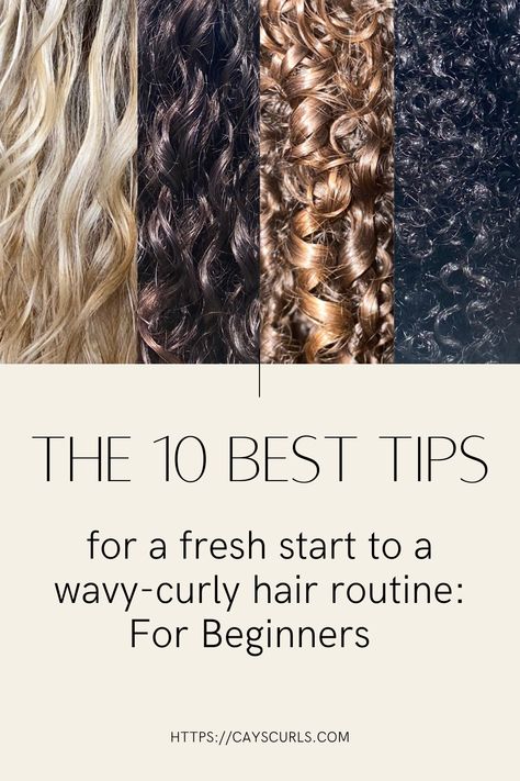 10 tips for a fresh start to a curly girl routine. First things you should know before you transition How To Get My Curly Hair Back Natural Curls, Easy Curly Hair Routine For Beginners, How To Take Care Of 2c Curly Hair, How To Defrizz Curly Hair Diy, How To Care For Naturally Curly Hair, Tips For Healthy Curly Hair, How To Take Care Of Wavy/curly Hair, Ways To Style Naturally Curly Hair, Enhancing Natural Curls