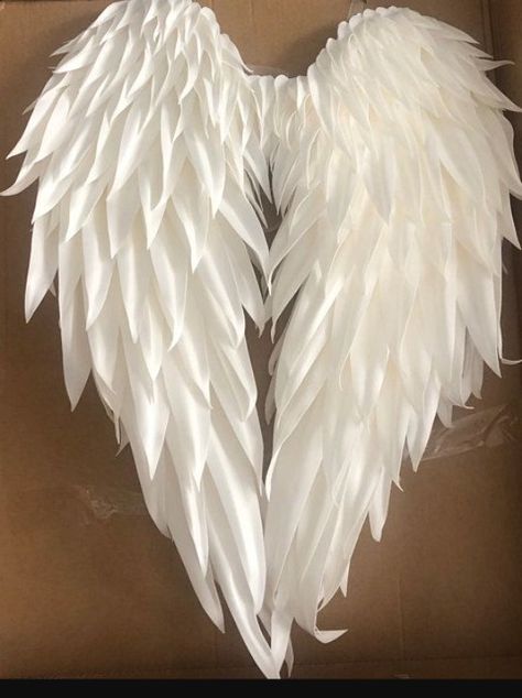 Angel Wings Diy, Angel Wings Halloween, Angel Wings Cosplay, Wings Diy, Diy Angel Wings, Angel Wings Costume, Cosplay Wings, Angel Wings Art, Diy Angels