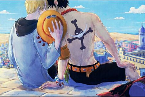 One piece Ace x Sanji Ace X Sanji Fanart, Sabo X Sanji, Acesan One Piece, All X Sanji, Ace And Sanji, Sanji X Ace, Ace X Sanji, Ace Sanji, Sanji Harem