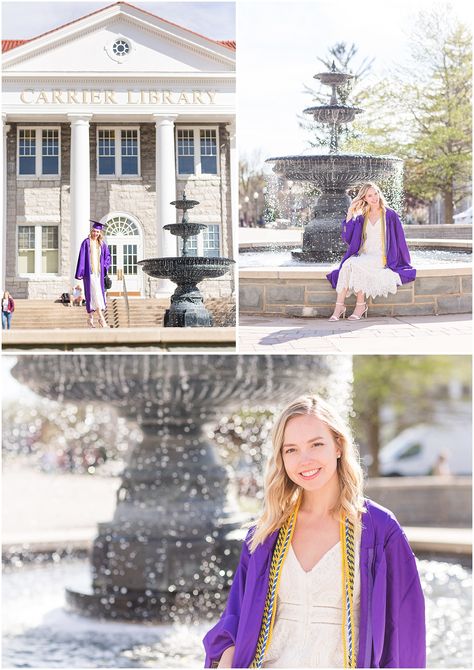 JMU Graduation | Virginia Senior Photographer | Abigail - DMVPortraits Jmu Graduation Pictures, Senior Stuff, James Madison University, Graduation Picture, Graduation Portraits, Cap Ideas, James Madison, Grad Pics, Freshman Year