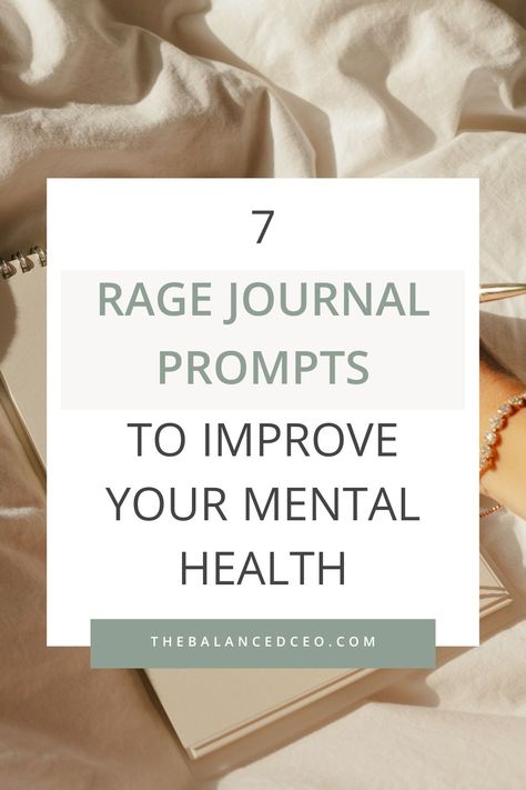 Angry Journal Prompts, Rage Journal Ideas, Anger Journal Prompts, Journal Prompts When Angry, Rage Journal, Ways To Release Rage, Journal Prompts For Processing Emotions, Journal Prompts For Anger Issues, Calming Techniques