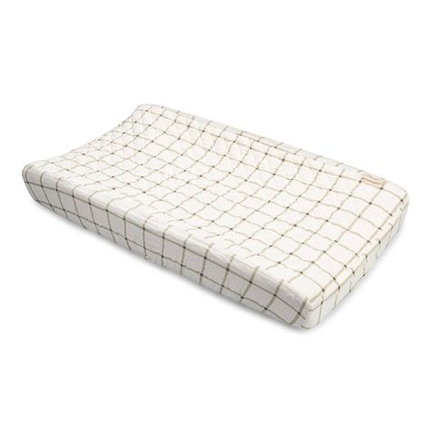 Elevate your baby's changing experience with the Avery Organic Cotton Changing Pad Cover. Carefully crafted from breathable, soft 100% GOTS-certified organic cotton sateen with a polyester filling, this changing pad cover provides both a comfortable and safe changing experience for baby's delicate skin. The timeless design and natural hues add a classic touch to any nursery and pair well with other nursery essentials from the Crane Baby Avery Collection. Embrace the softness and purity of organi Baby Changing Pad Cover, Changing Table Pad, White Crane, Baby Mattress, Baby Changing Pad, Table Pads, Baby Comforter, Changing Pad Cover, Baby Changing