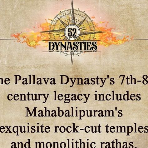 Kintree - Family Tree Application on Instagram: "Discover the grand tale of the Pallava Dynasty in the upcoming #52Dynasties episode! Step into history’s pages and explore stories of power and legacy. 📜 #PallavaDynasty #52Dynasties #pallavas #dynasty #dynastywarriors" Pallavas Dynasty, Pallava Dynasty, Dynasty Warriors, Indian History, Family Tree, History, On Instagram, Quick Saves, Instagram