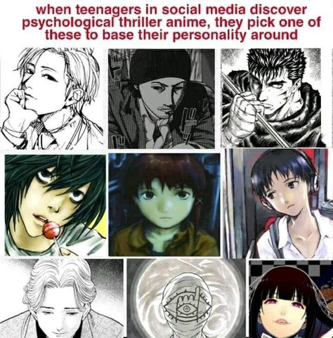 Thriller Anime, Anime Suggestions, Psychological Thriller, Animes To Watch, Good Anime To Watch, Anime Titles, Anime Recommendations, Anime Quotes Inspirational, Psychological Horror