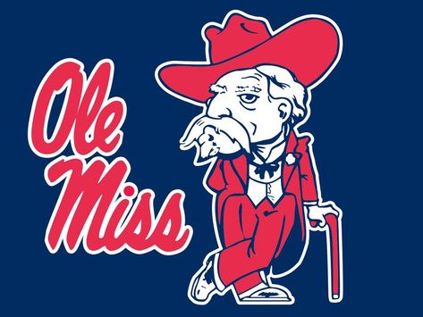 Ole Miss Baseball, Ole Miss Football, Team Banner, Hotty Toddy, College Football Teams, Ole Miss Rebels, University Of Mississippi, Hand Logo, Background Remover