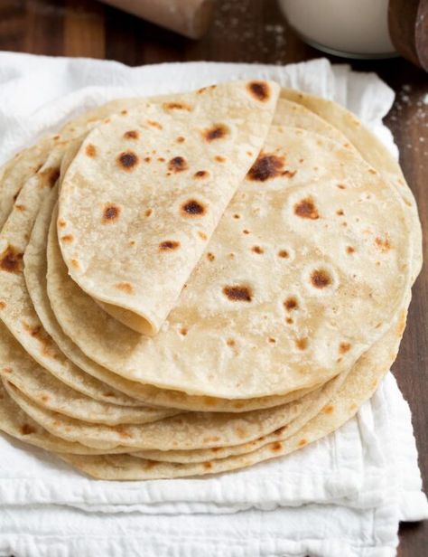 Homemade Flour Tortillas - Print Homemade Tortilla Recipe, Homemade Flour, Recipes With Flour Tortillas, Homemade Corn Tortillas, How To Make Tortillas, Homemade Flour Tortillas, Tortilla Recipe, Homemade Tortillas, Cooking Classy